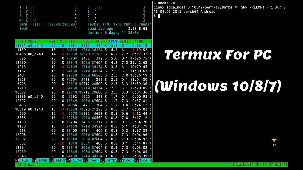 تحميل برنامج termux للكمبيوتر