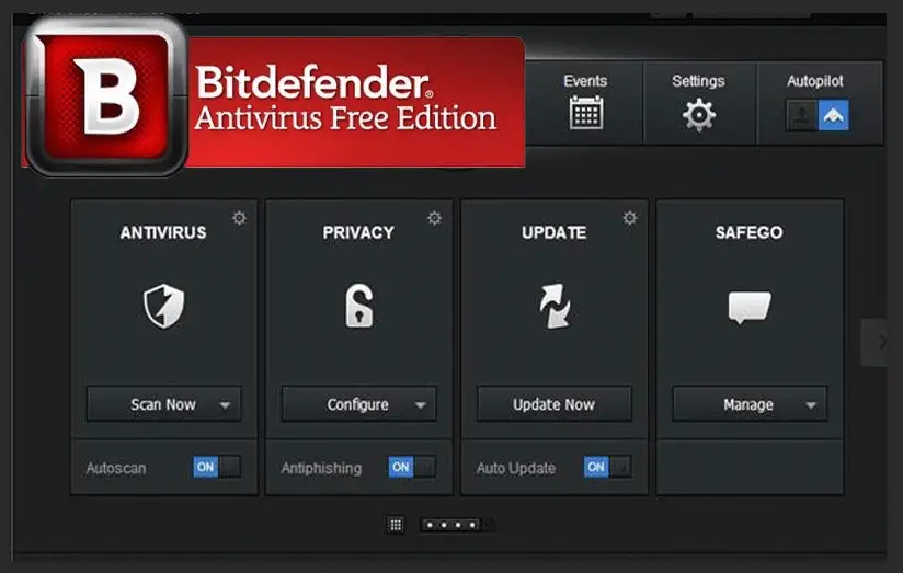 برنامج Bitdefender Antivirus للكمبيوتر