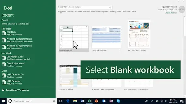 تحميل برنامج Excel 2020 للكمبيوتر
