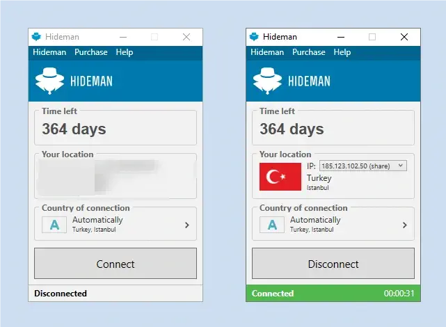 تحميل برنامج Hideman VPN للكمبيوتر