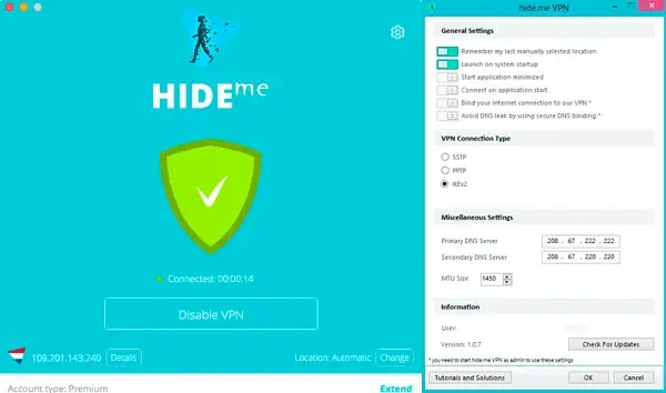 تحميل برنامج Hide.me VPN للكمبيوتر