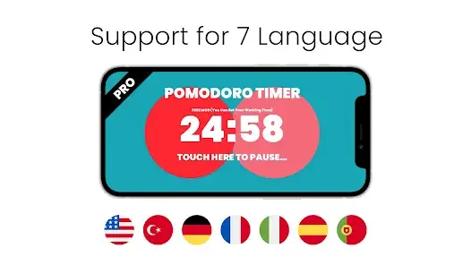 برنامج Pomodoro Timer Pro